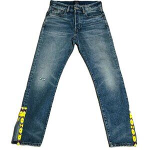POLO Ralph Lauren The Callen High Rise Slim Beaded Navajo Ankle Jeans Size 27
